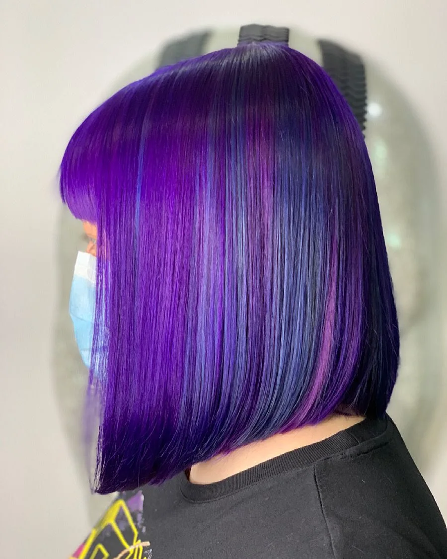 Ombré violet